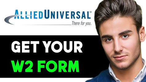 How to get my w2 : r/AlliedUniversal .